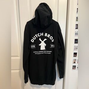 Dutch Bros black hoodie